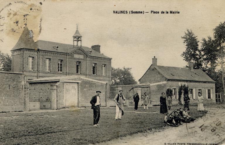 Ancienne mairie et ancienne école primaire de filles de Valines