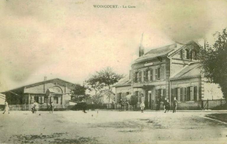 La gare de Woincourt