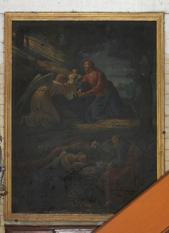 Tableau : le Christ au Jardin des oliviers