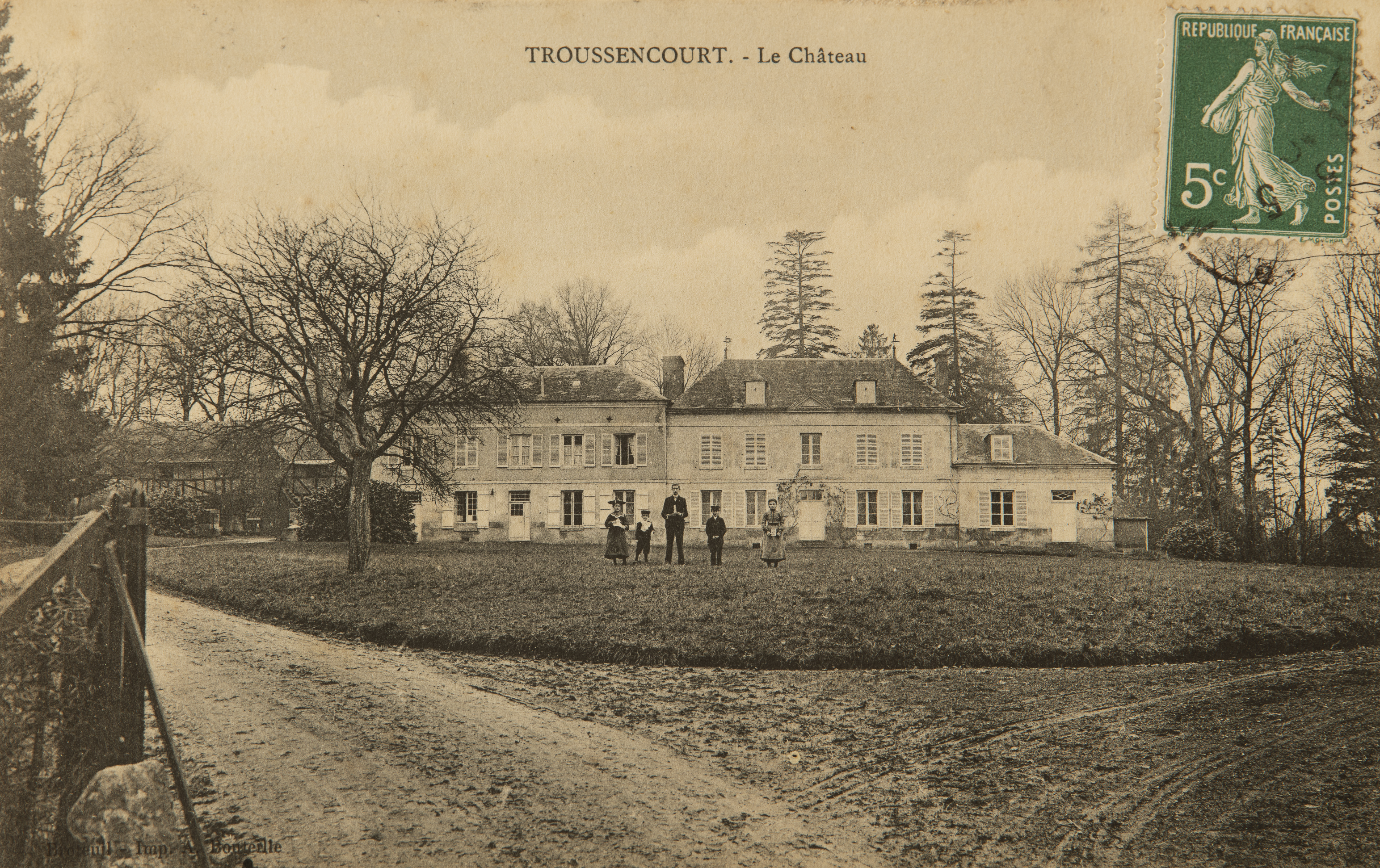 Le village de Troussencourt