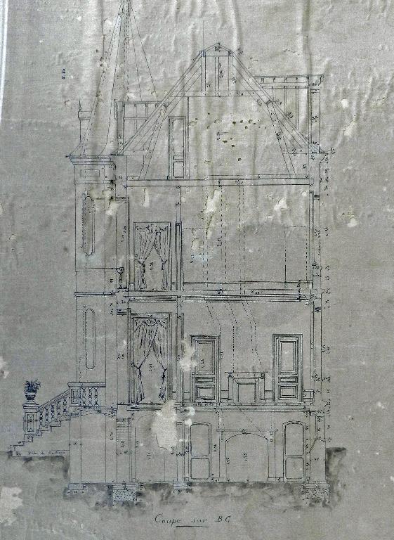 Ancienne demeure du farinier abbevillois Albert Dufour-Debeaurain (actuelle mairie de Chépy)