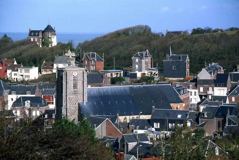 Le quartier et la station balnéaire du Bourg-d'Ault