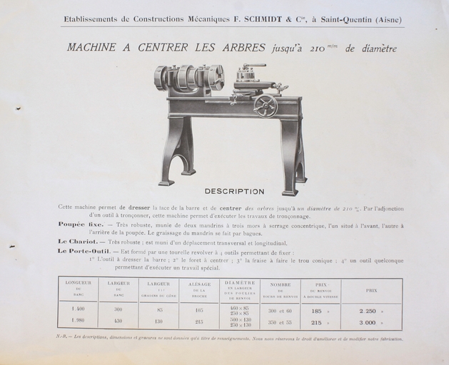 Ancienne usine de construction mécanique et métallique F. Schmidt et Cie, puis Etablissements Métallurgiques Boyer (vestiges)