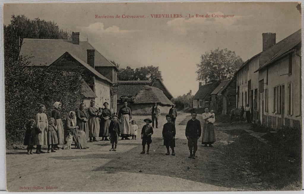 L'habitat du village de Viefvillers