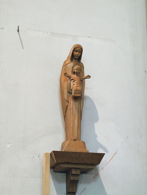 Statue (3) : Saint Joseph ; Vierge ; Vierge à l'Enfant