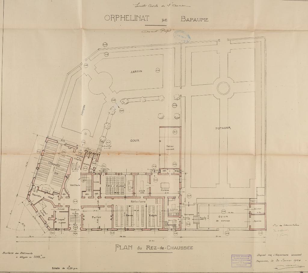 Ancien orphelinat Sainte-Marie ou orphelinat des Sœurs-Bleues, puis maison d'enfants