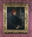 Tableau et cadre : Portrait de Josquin des Près