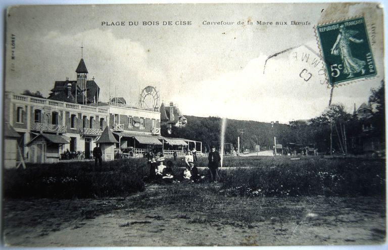 La station balnéaire du Bois-de-Cise à Ault