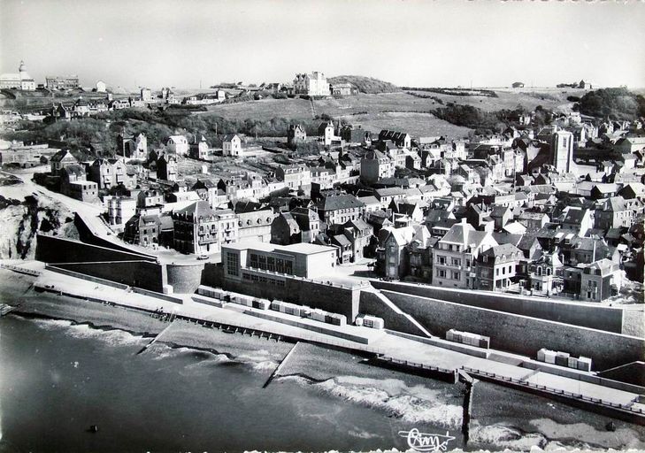 Le quartier et la station balnéaire du Bourg-d'Ault