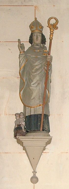 Statue (petite nature) : Saint Nicolas