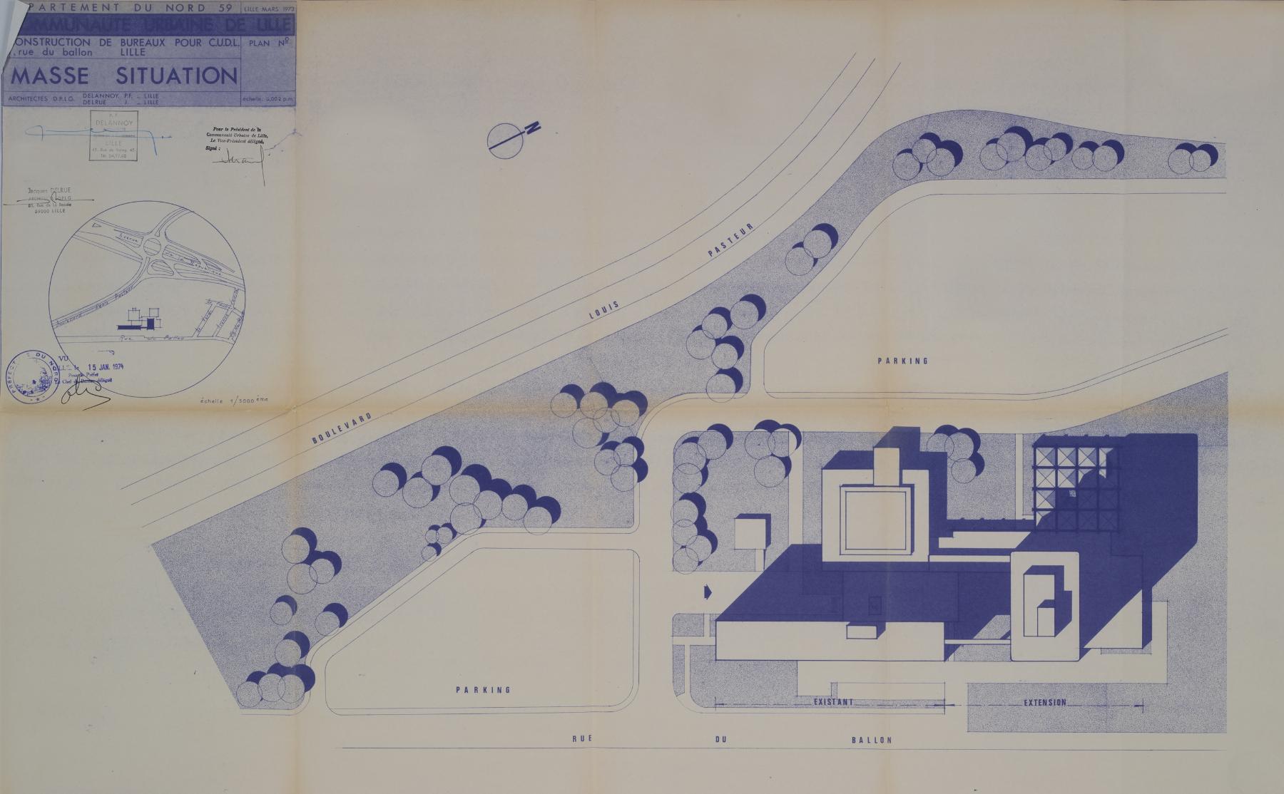 Ancien hôtel communautaire de la Communauté Urbaine de Lille (CUDL), dit siège de la Métropole Européenne de Lille (MEL)