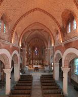 Ensemble des peintures monumentales de l'église Saint-Martin de Bichancourt