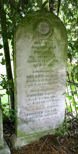 Enclos funéraire de la famille Ponche-Bellet