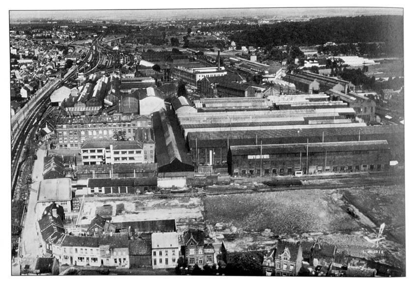 Usine de construction électrique dite Électricité & Hydraulique, puis Société Parisienne pour l'Industrie des chemins de fer et des tramways électriques, puis Jeumont-Schneider Industrie, actuellement Framatome et Naval