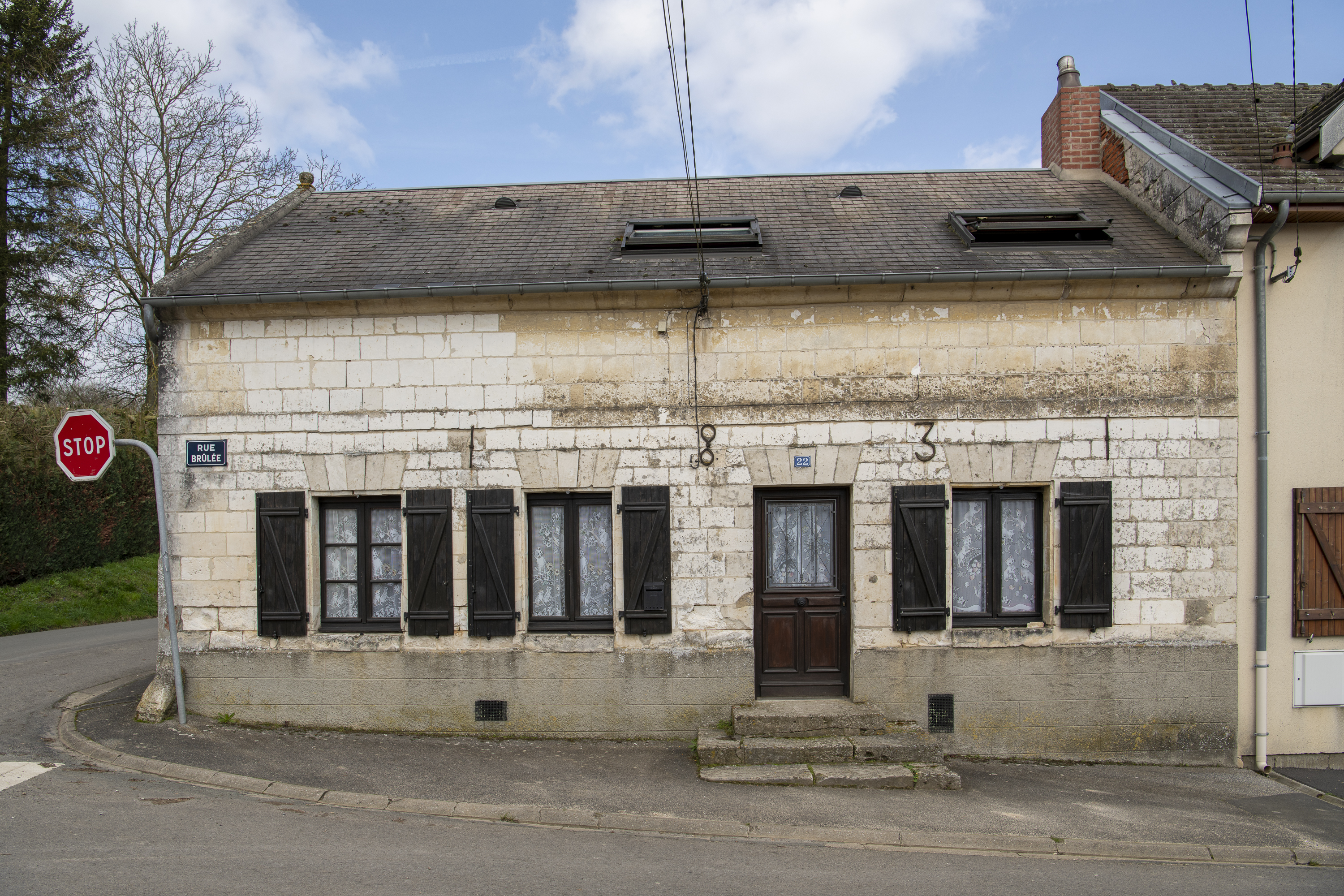 L'habitat du village de Bonneuil-les-Eaux