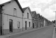 Vue générale, depuis la rue Georges-Outrebon, en 1991.