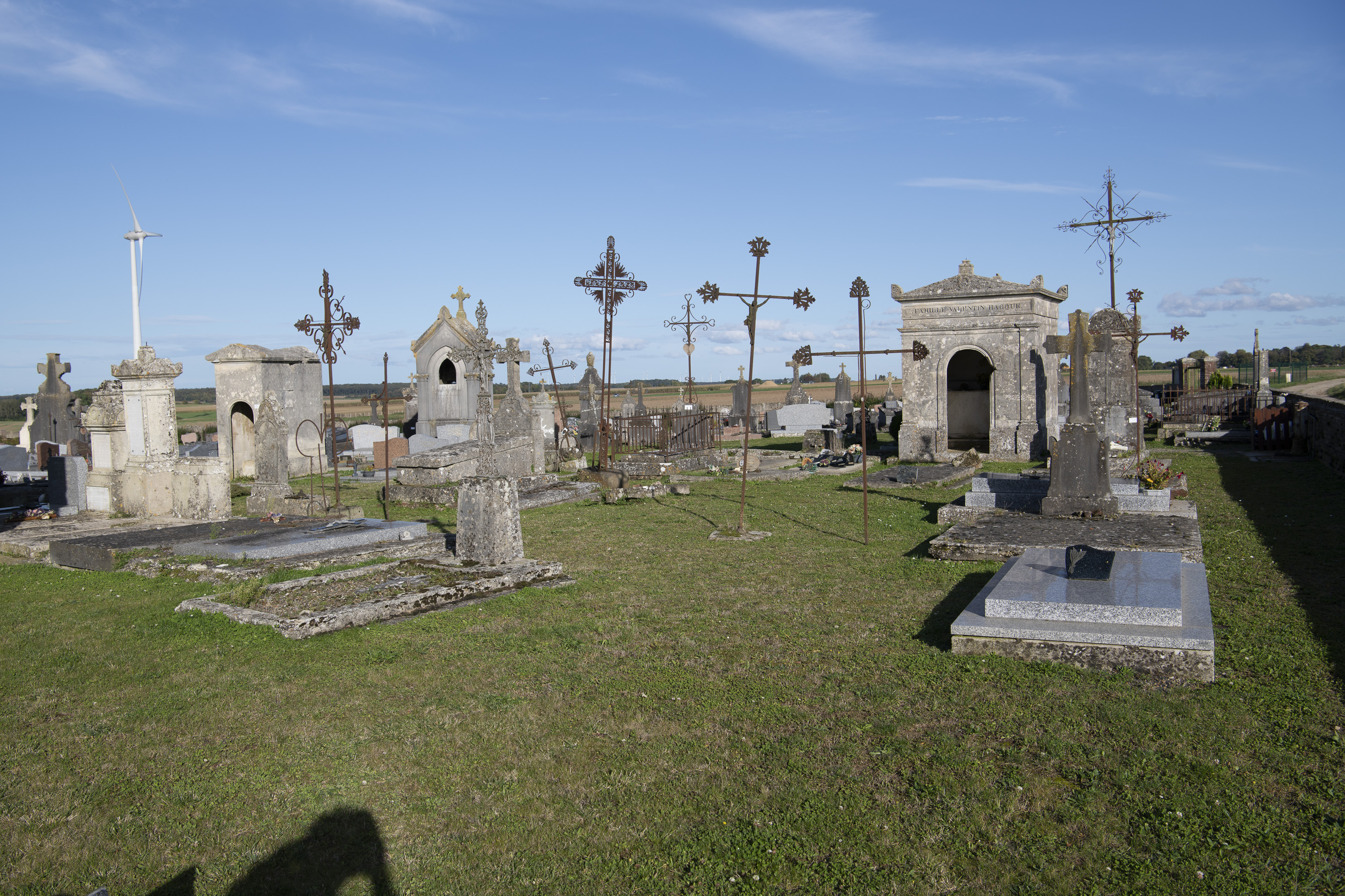 Ancien cimetière paroissial puis communal d'Ansauvillers
