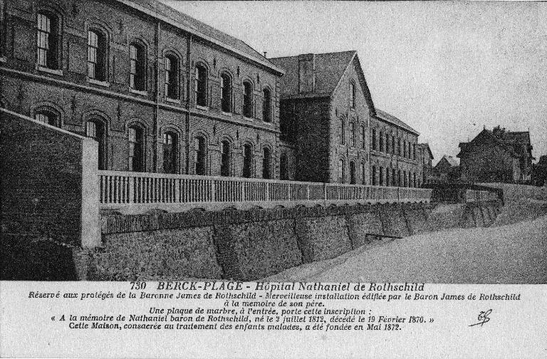 Ancien hôpital marin, dit hôpital Nathaniel-de-Rothschild, puis hôpital Jalaguier (détruit)