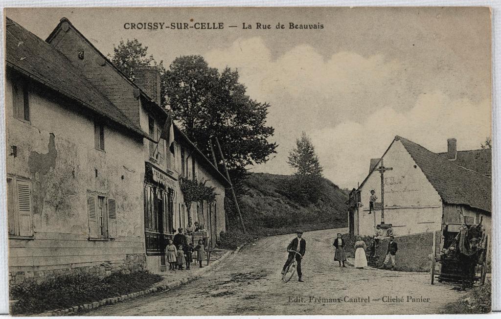 Le village de Croissy-sur-Celle