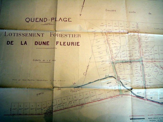 Le lotissement de La Dune Fleurie à Quend