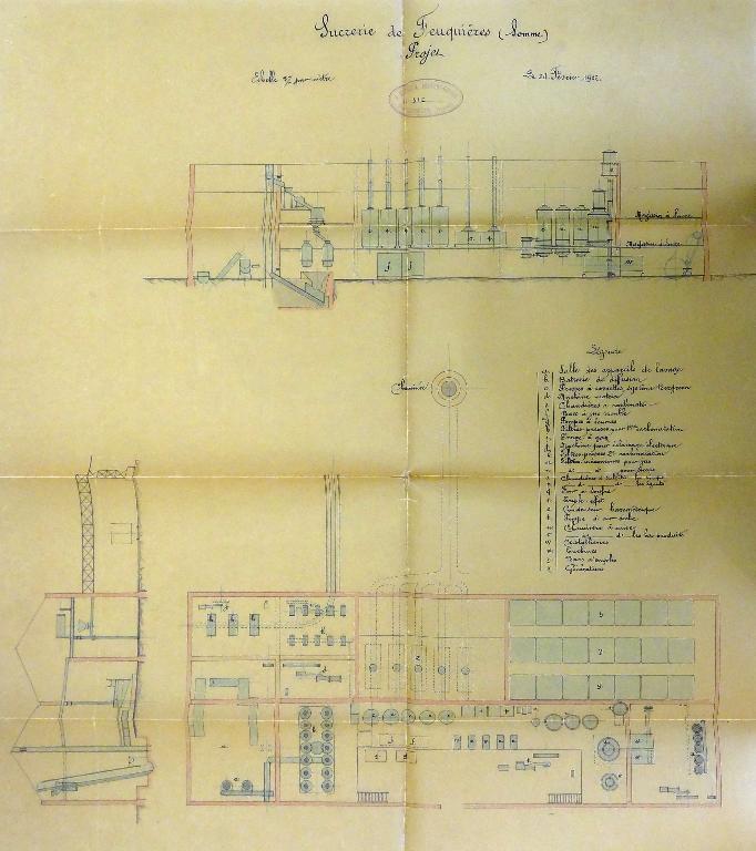 Ancienne sucrerie, dite SA de la Sucrerie du Vimeu, devenue fonderie, dite Société industrielle Auer