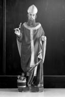 Groupe sculpté (demi-nature) : saint Nicolas