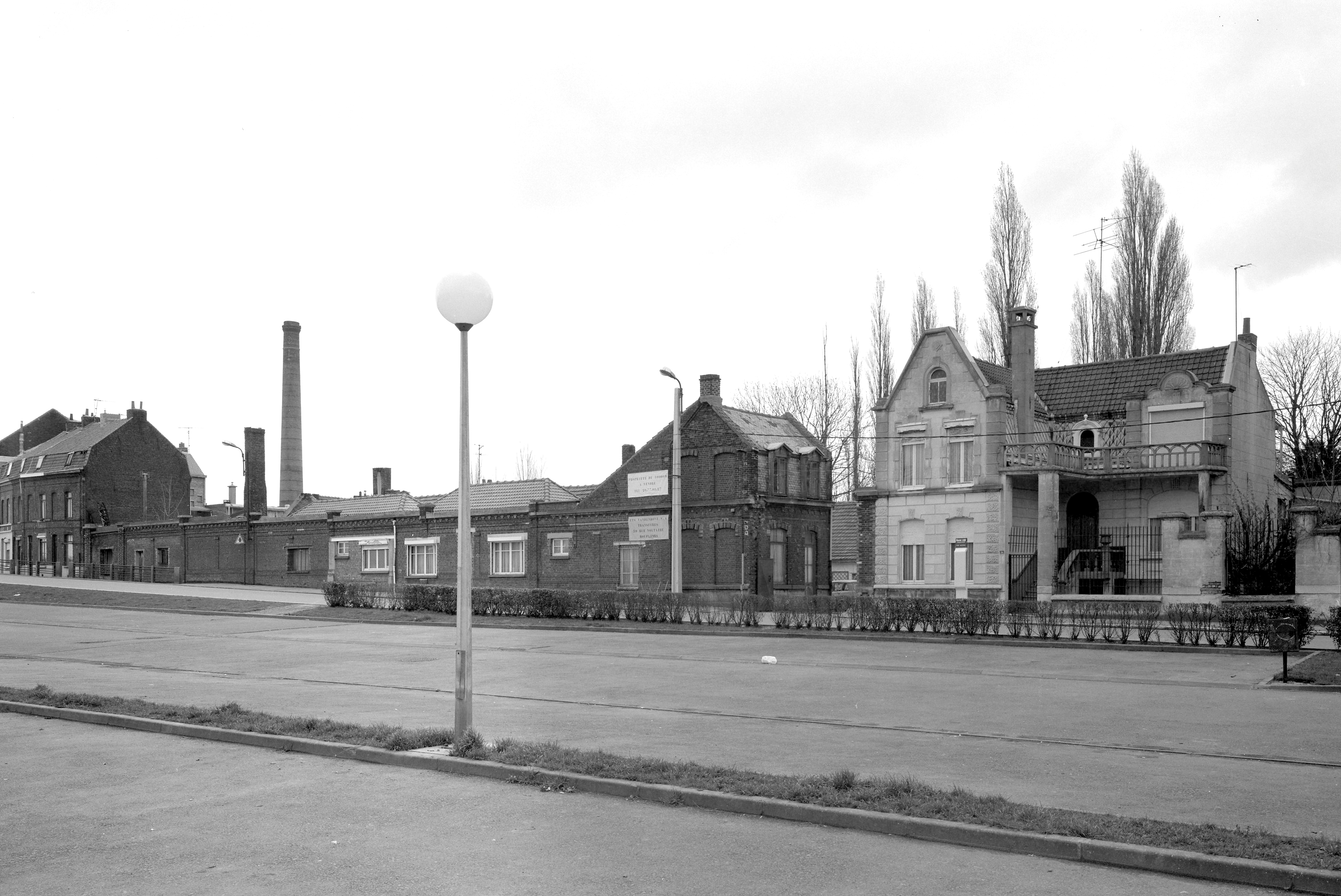 Usine textile (usine de recyclage de déchets de matières textiles) dite entrepôt industriel Delambre-Millecamps (détruit)