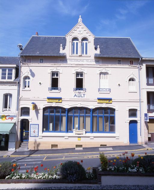 La poste du Bourg-d'Ault, 1907.