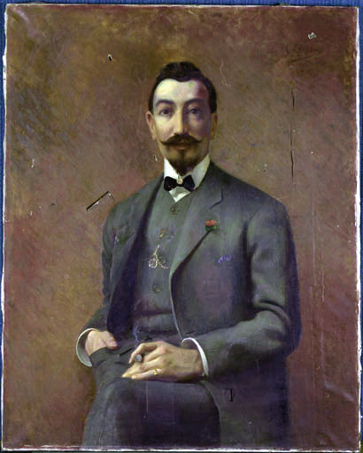 Tableau : Portrait présumé de l'architecte Armbruster
