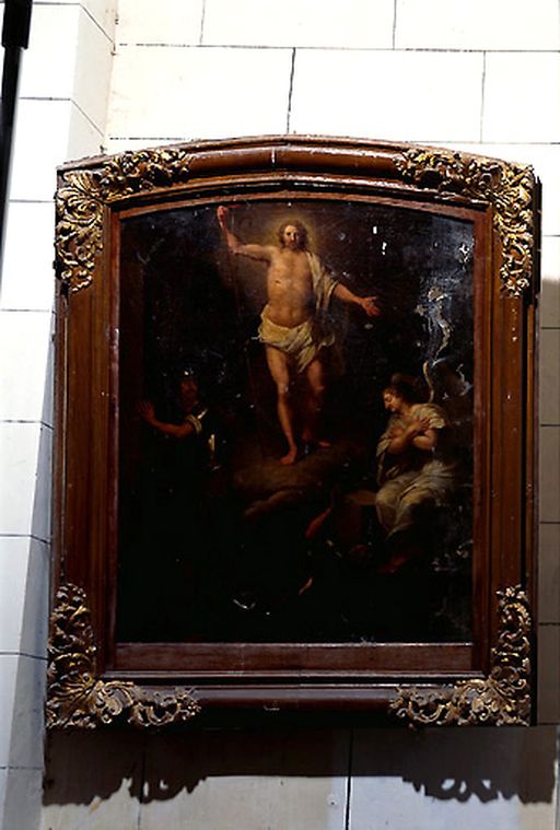 Cadre du tableau d'autel de la Résurrection du Christ