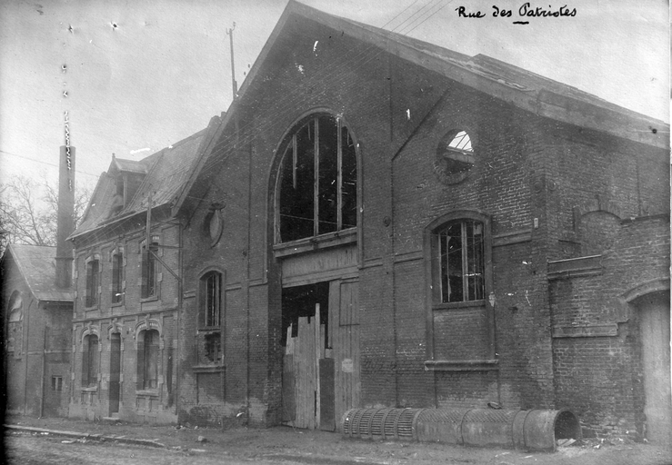 Ancienne usine de construction mécanique Théodore Schreiber, puis Victor Daix, usine de chaudronnerie Henry Mariolle, usine de construction mécanique Emile Boubiéla