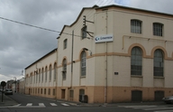 Ancien tissage de guipure et de tulle et dentelle mécanique Trocmé, puis de la Cotonnière de Saint-Quentin, actuellement imprimerie