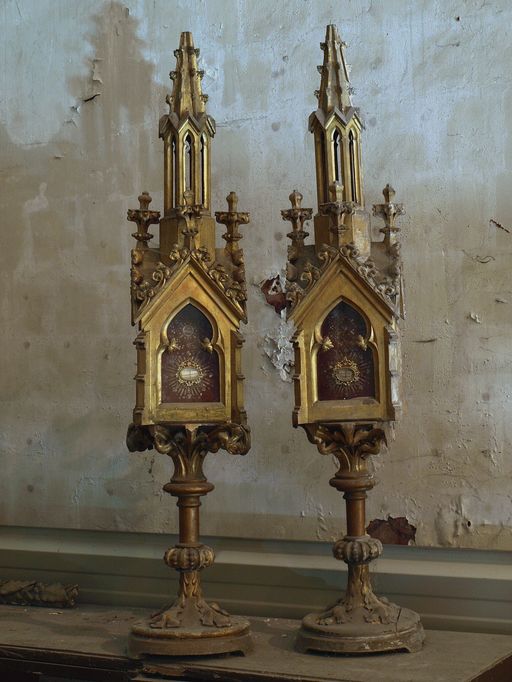 Deux reliquaires de la chapelle Saint-Joseph