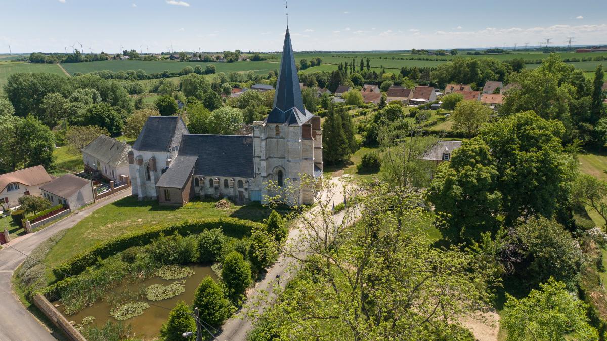 Le village de Sainte-Eusoye et les écarts de Noirveaux, Sauveleux et La Borde Longuet