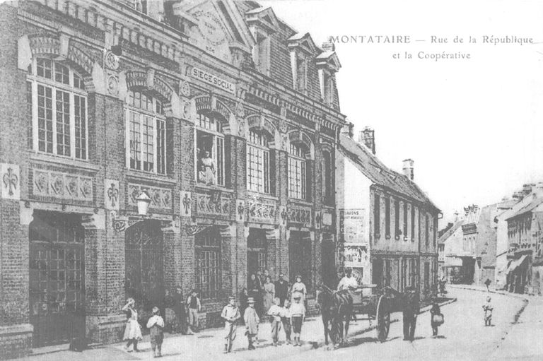 Ancien magasin coopératif (coopérative ouvrière) de l'Union des ouvriers métallurgistes de Montataire, dite Coopérative du Beauvaisis