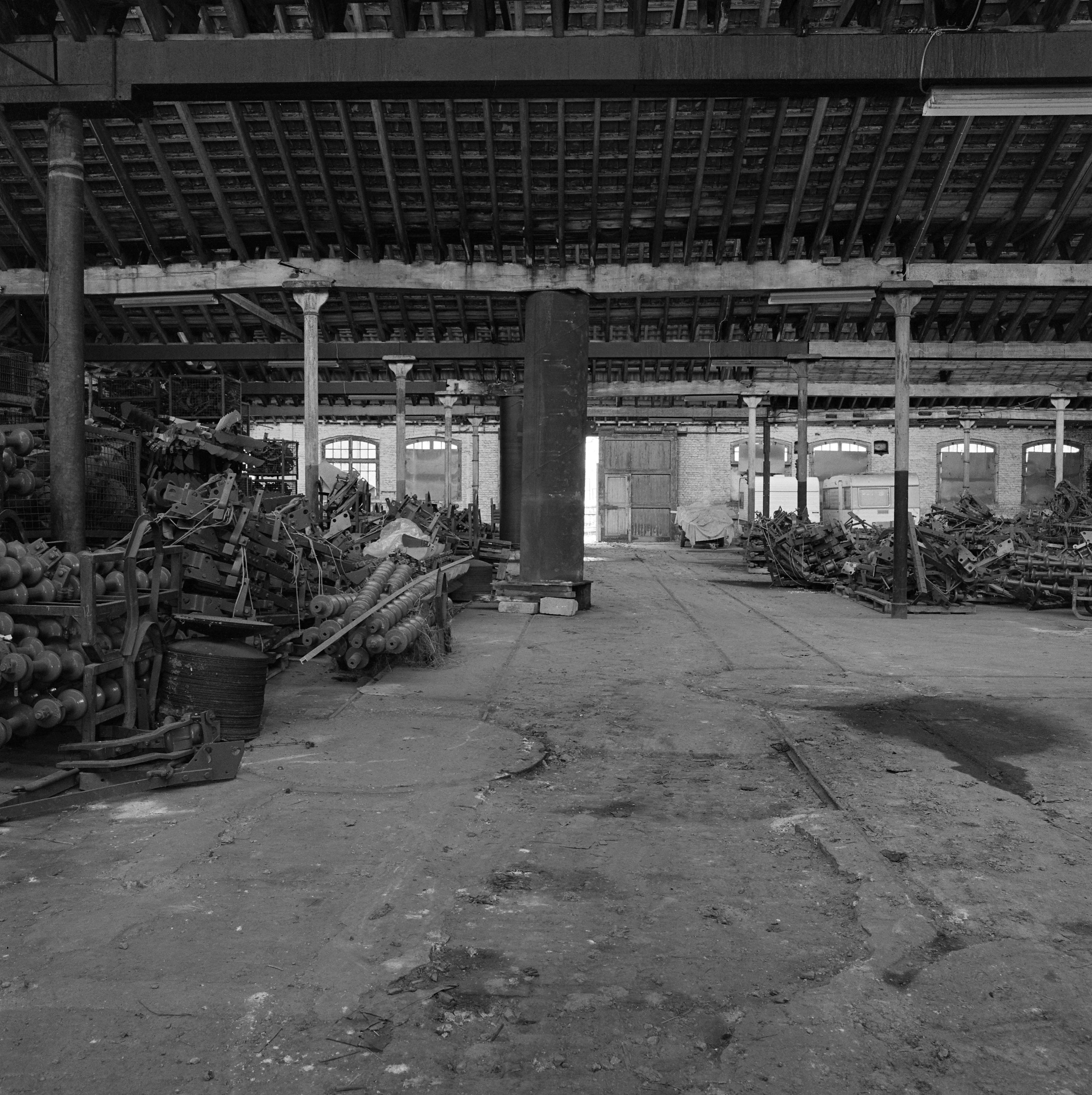 Usine de blanchiment Auguste Mahieu dite Blanchisserie de la Lys, puis usine de construction mécanique Supéria, puis entrepôt industriel Ramery