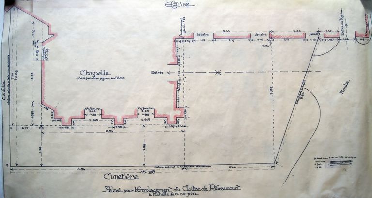 Clôture de l'enclos funéraire de la famille de Berny