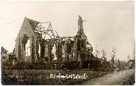 Ruines de l'église de Le Maisnil (sans date)