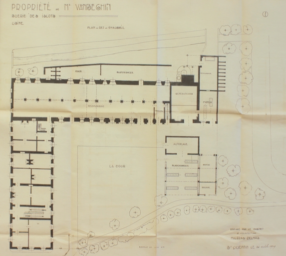 Ancienne buerie des Islots, teinturerie, retorderie, usine d'impression sur étoffes, puis usine de blanchiment et teinturerie Vanbéghin (détruit)