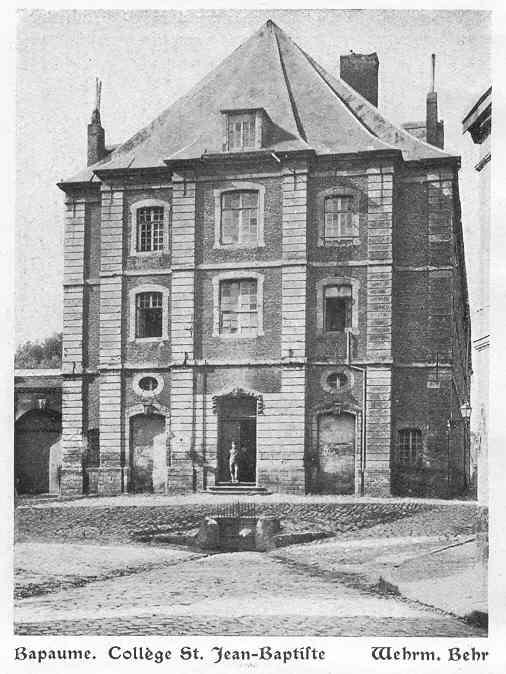Ancienne caserne Vauban, puis collège Saint-Jean-Baptiste de Bapaume