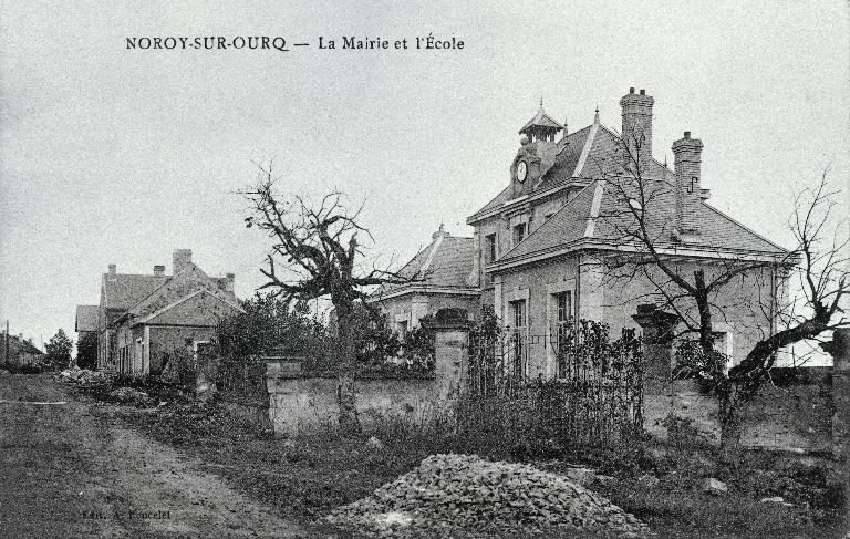 La mairie-école de Noroy-sur-Ourcq