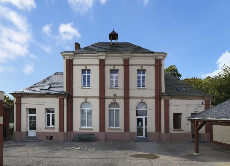 Ancienne école primaire mixte et mairie de Vaudricourt