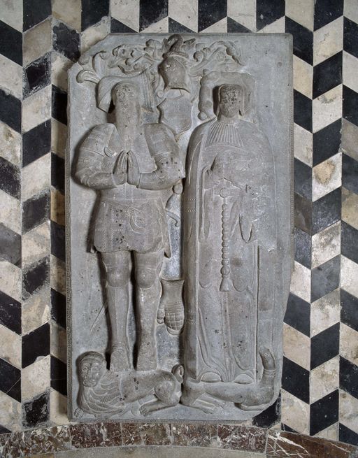 Tombeau (gisant) de Pierre d'Estourmel et de sa fille Adrienne