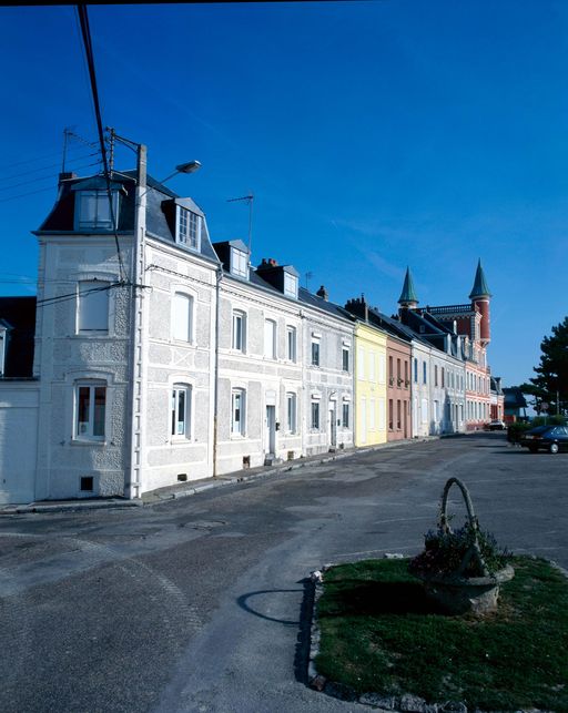 Ancienne place forte  et ville du Crotoy, actuellement quartier du Bourg