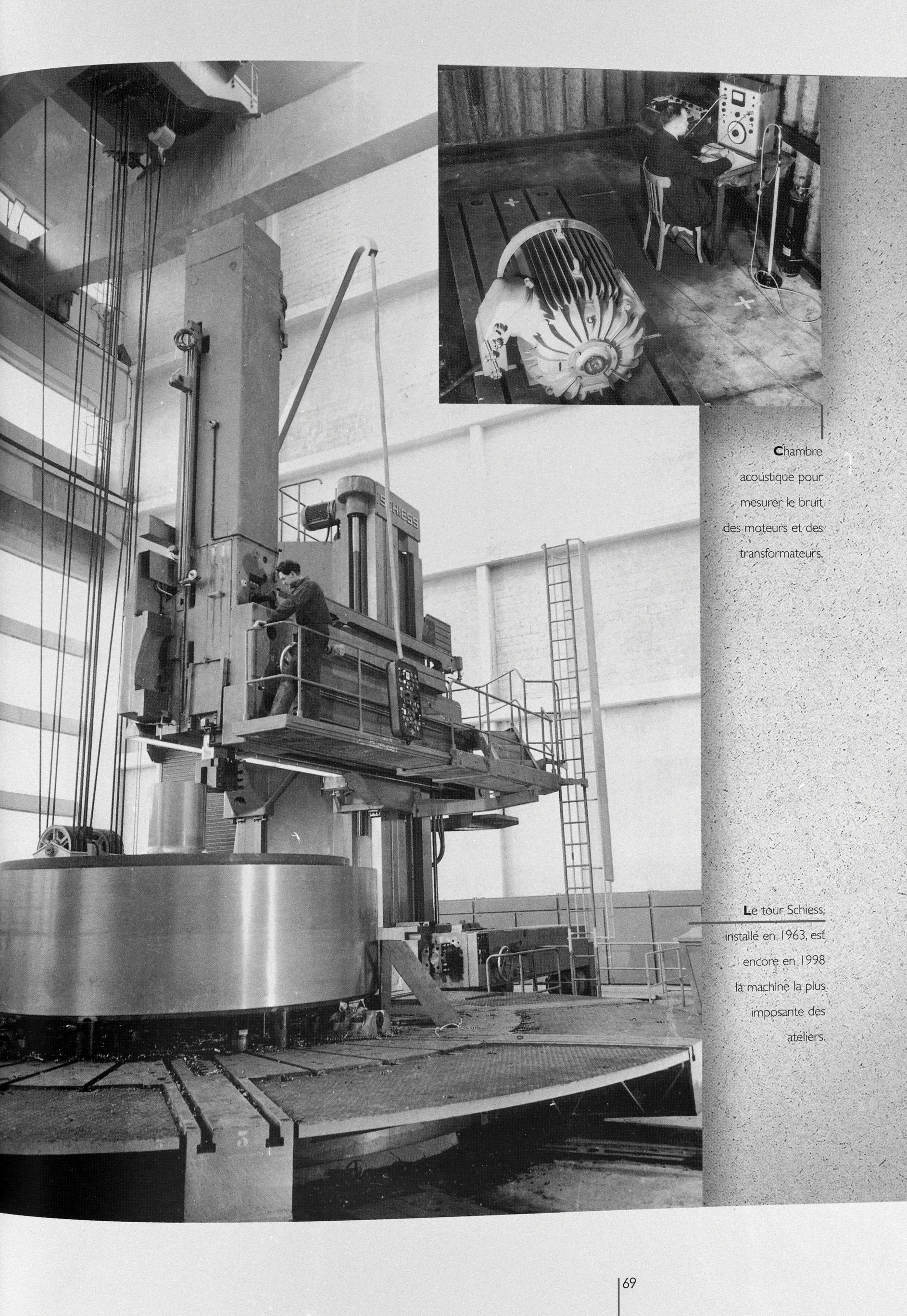 Usine de construction électrique dite Électricité & Hydraulique, puis Société Parisienne pour l'Industrie des chemins de fer et des tramways électriques, puis Jeumont-Schneider Industrie, actuellement Framatome et Naval