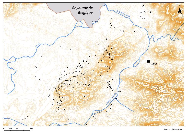 Les ouvrages fortifiés de la première guerre mondiale : le Champ de bataille des Weppes - dossier de présentation