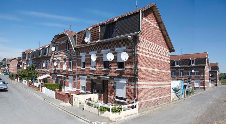 Ancienne cité ouvrière de l'usine de la Société des Textiles Chimiques du Nord et de l'Est, dite cité de la Soierie