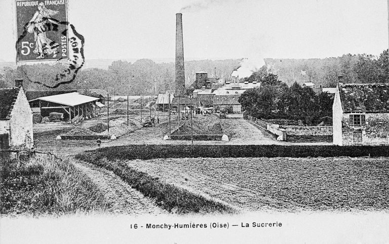 Ancienne sucrerie de betteraves et distillerie d'alcool Stievenart et Cie, puis SA Sucrière de Monchy, puis Béghin Say (vestiges)