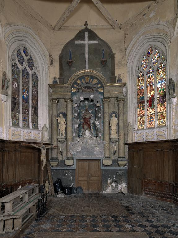 Le mobilier de l'église Saint-Étienne de Friville