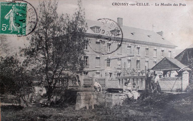 Minoterie, dite Moulin des Prés, devenue usine de chaudronnerie Les Forges du Moulin